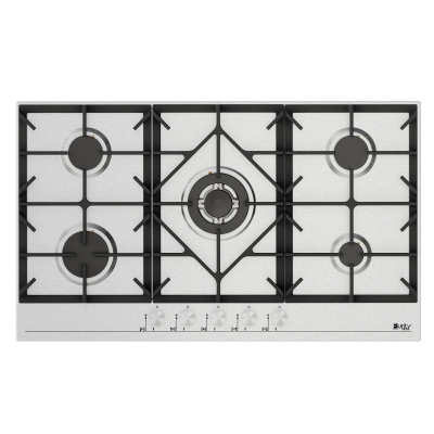 Purity HPT906S – Gas Hob 5 Eyes Heavy Duty Grids