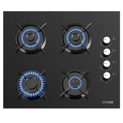 Kumtel C6-40BF  60 cm Built-in Hob (Black) with Purity Warranty