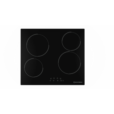 Ecomatic - Electric Hob V607T Touch Control Black Ceramic 60 cm