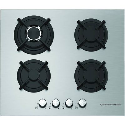 Ecomatic - Gas Hob S603RC Stainless Steel Silver 60 cm