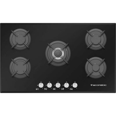 Ecomatic - INOX S907RC Framed Crystal Gas Hob 90 cm