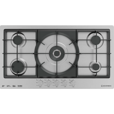 Ecomatic - Gas Hob S983XLPRO stainless steel 92 cm
